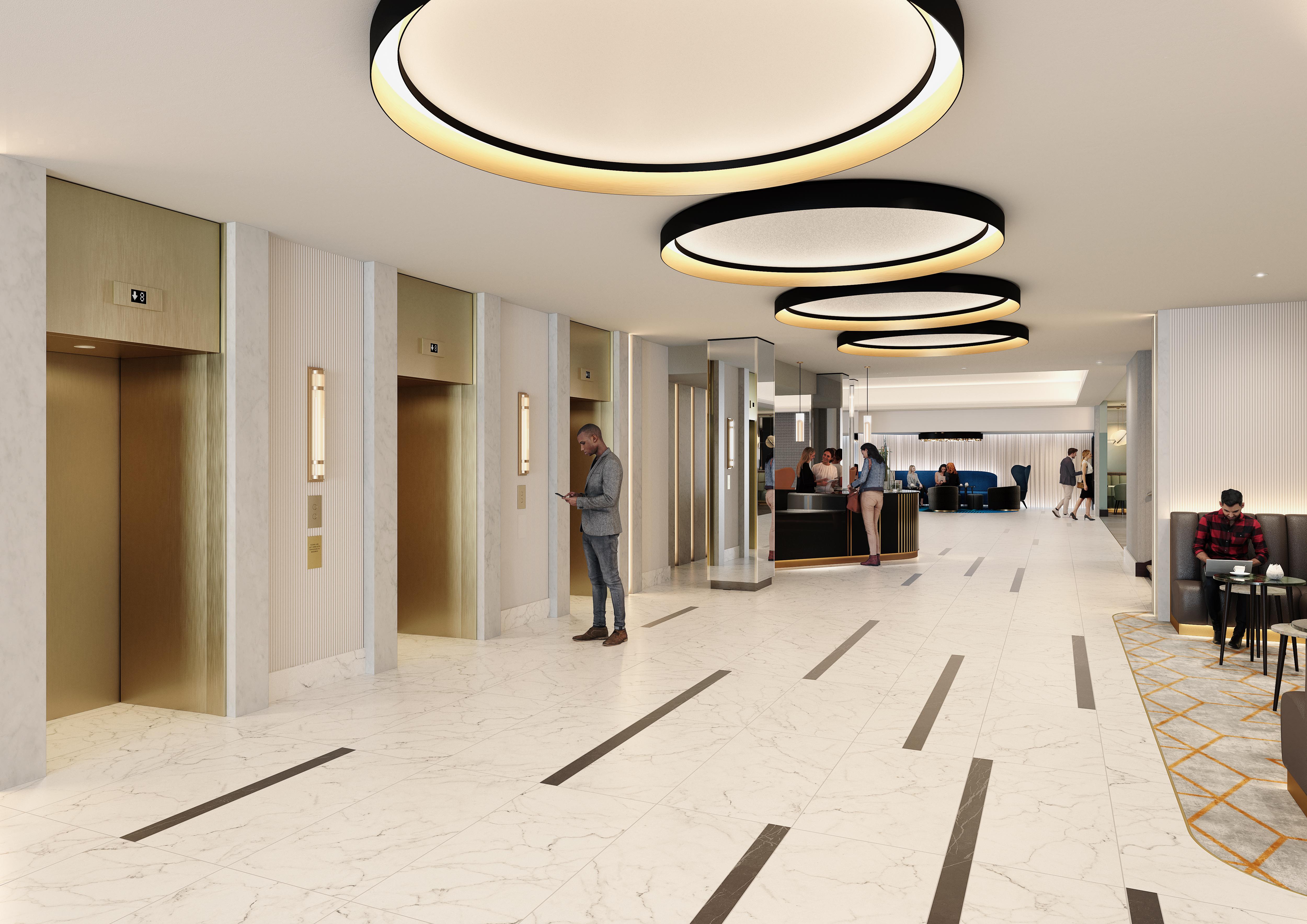 Strand Palace Лондон Екстер'єр фото The interior of the hotel